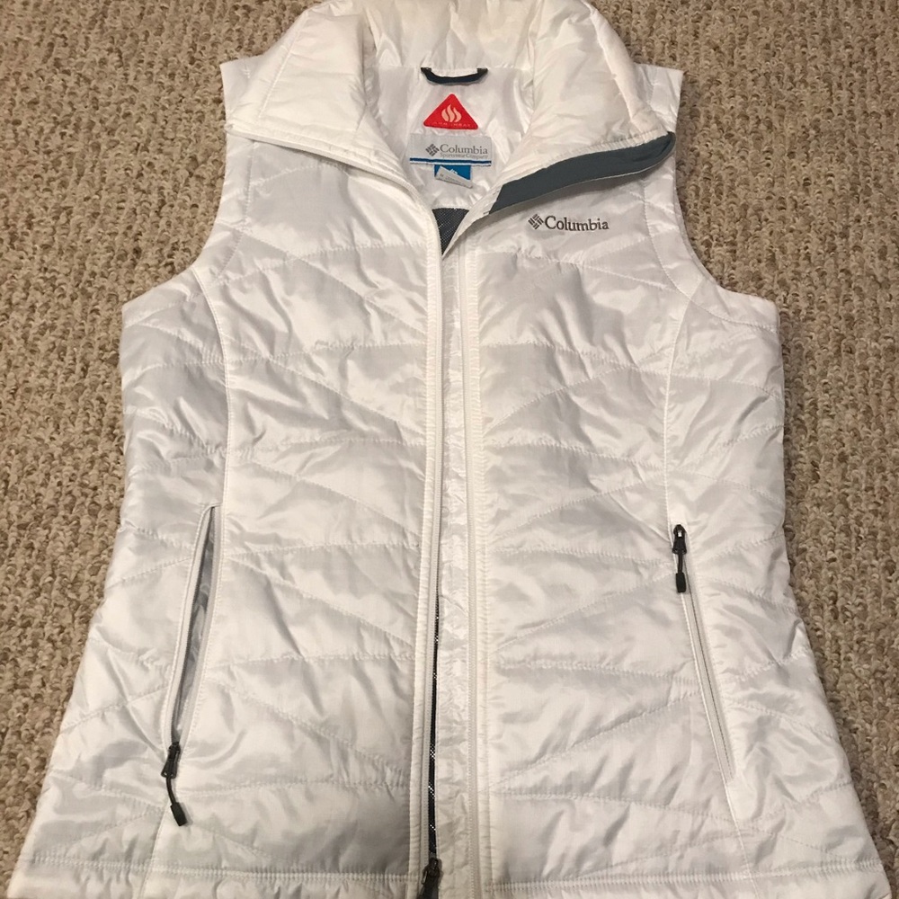 Columbia Womens Omni-Heat White Vest M (8-10) Vest